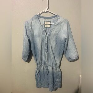 Abercrombie & Fitch Women's Denim Shirt‎ Dress Size medium